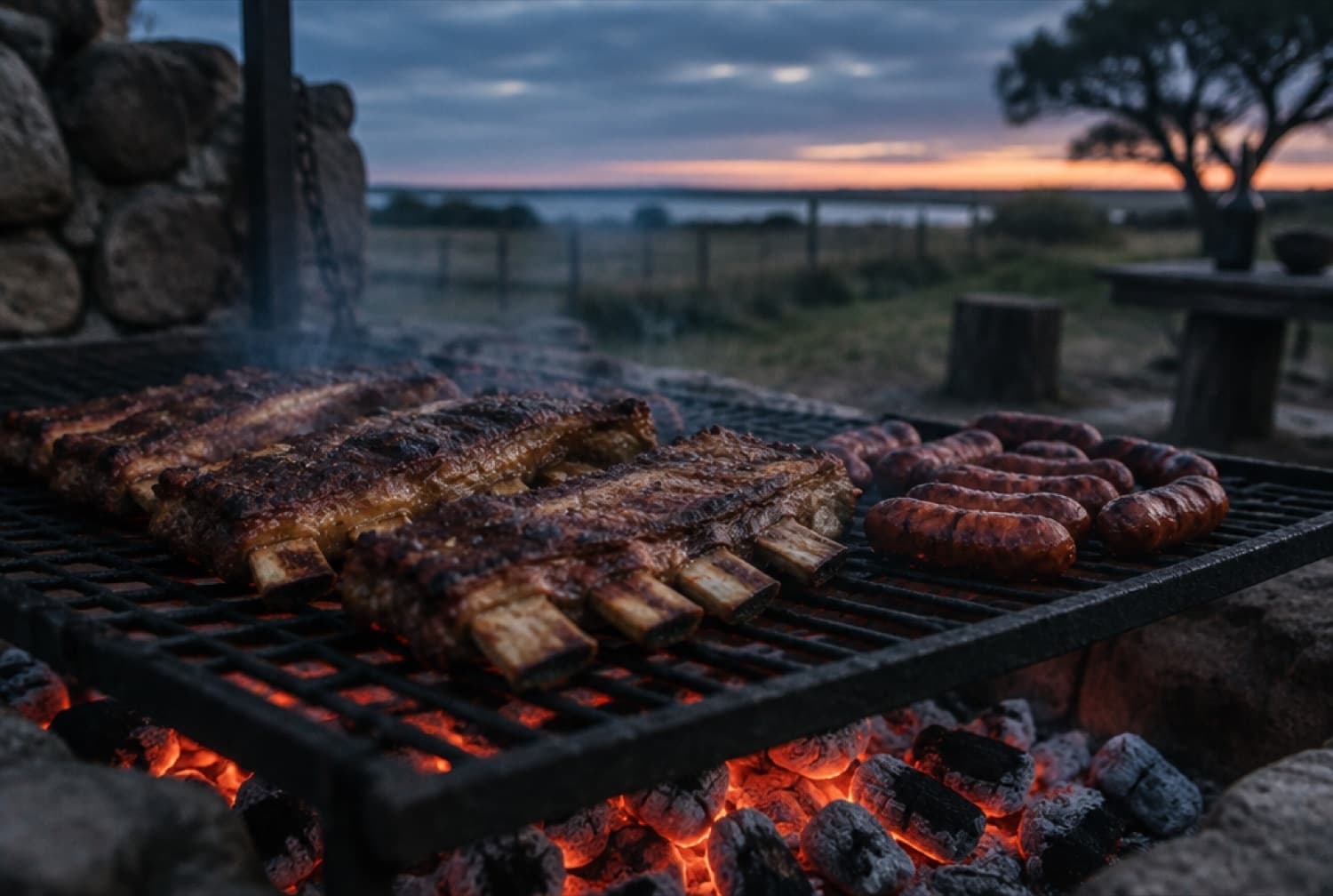 Fuego Lento, parrilla para eventos